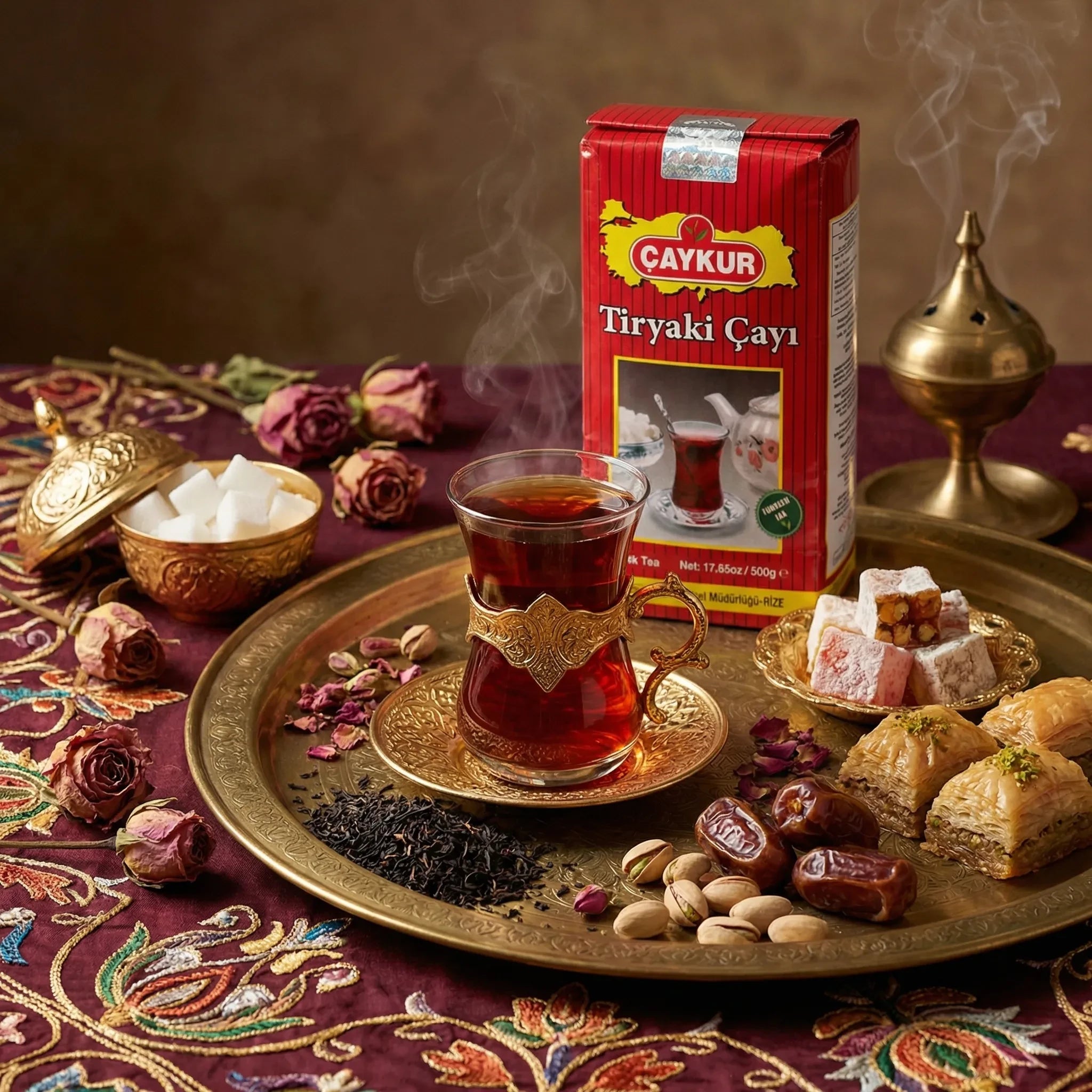 Té Negro Turco Çaykur Tiryaki 500g