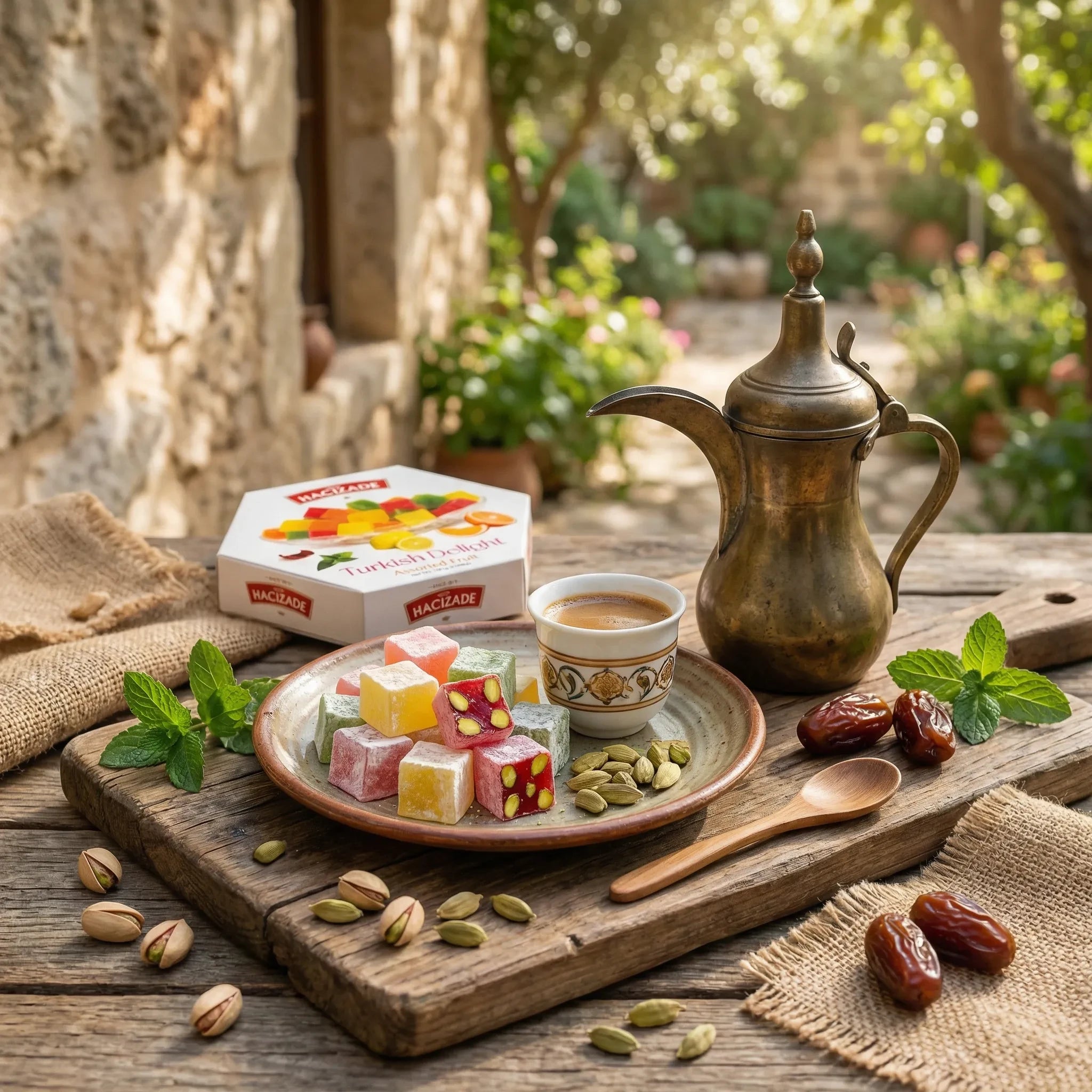 Turkish Delight Hacizade – Lokum de Frutas 250g
